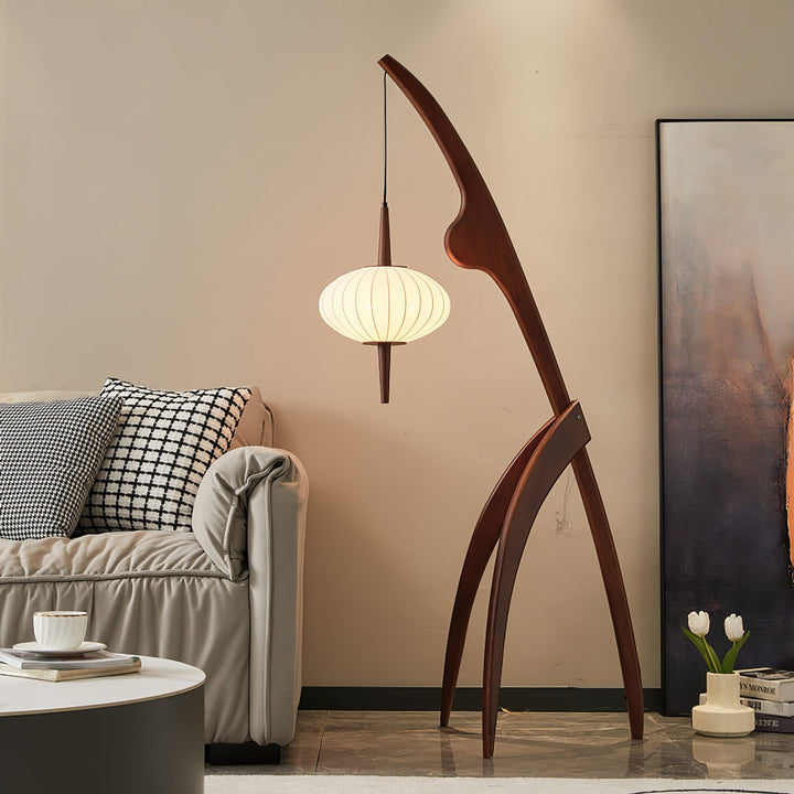 Mantis Trä Golvlampa