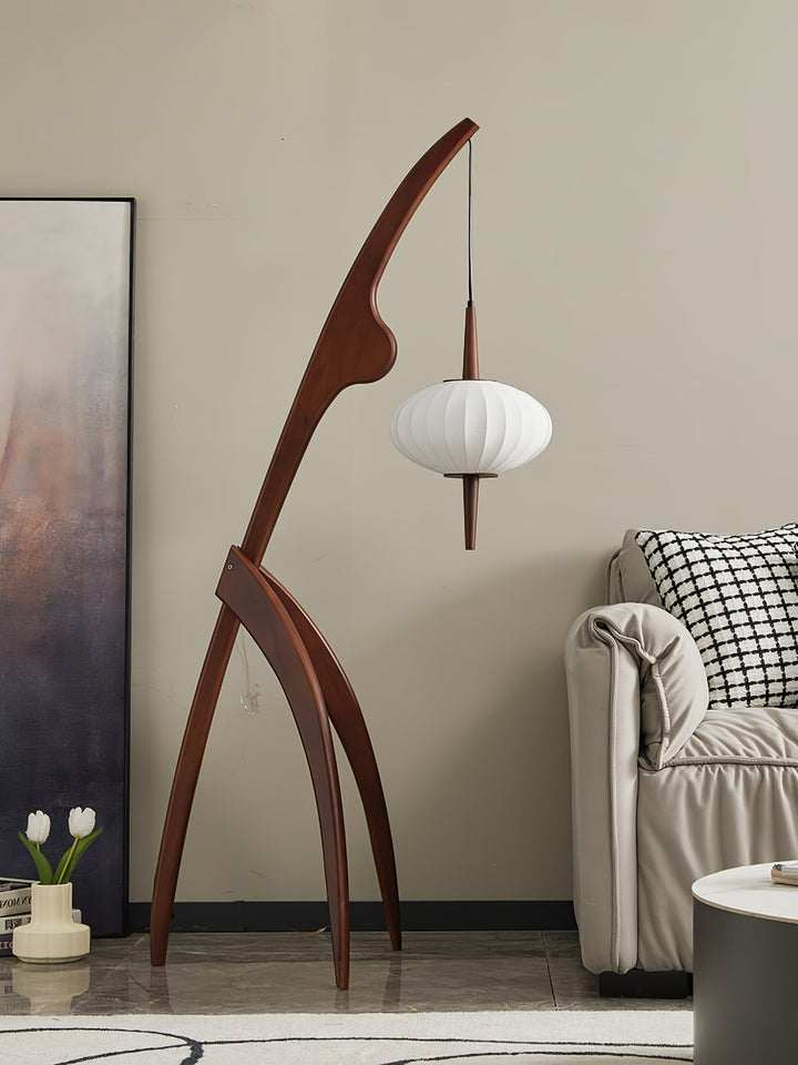 Mantis Trä Golvlampa