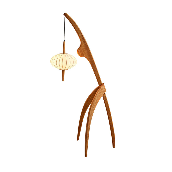Mantis Trä Golvlampa