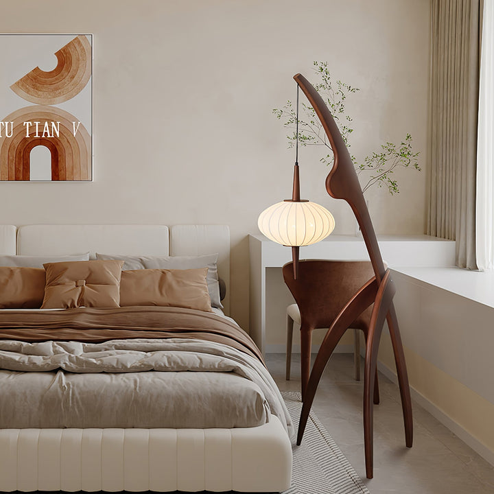 Mantis Trä Golvlampa