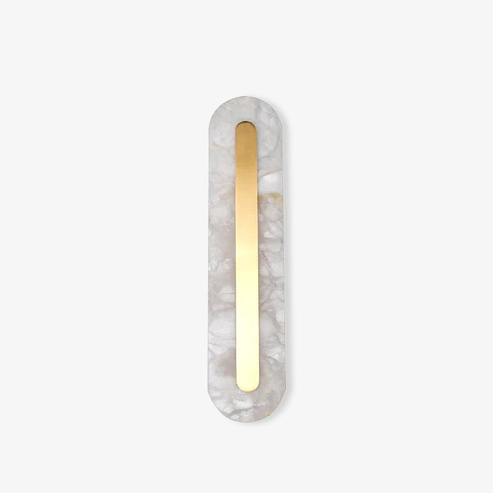 Alabaster Rund Vägglampa