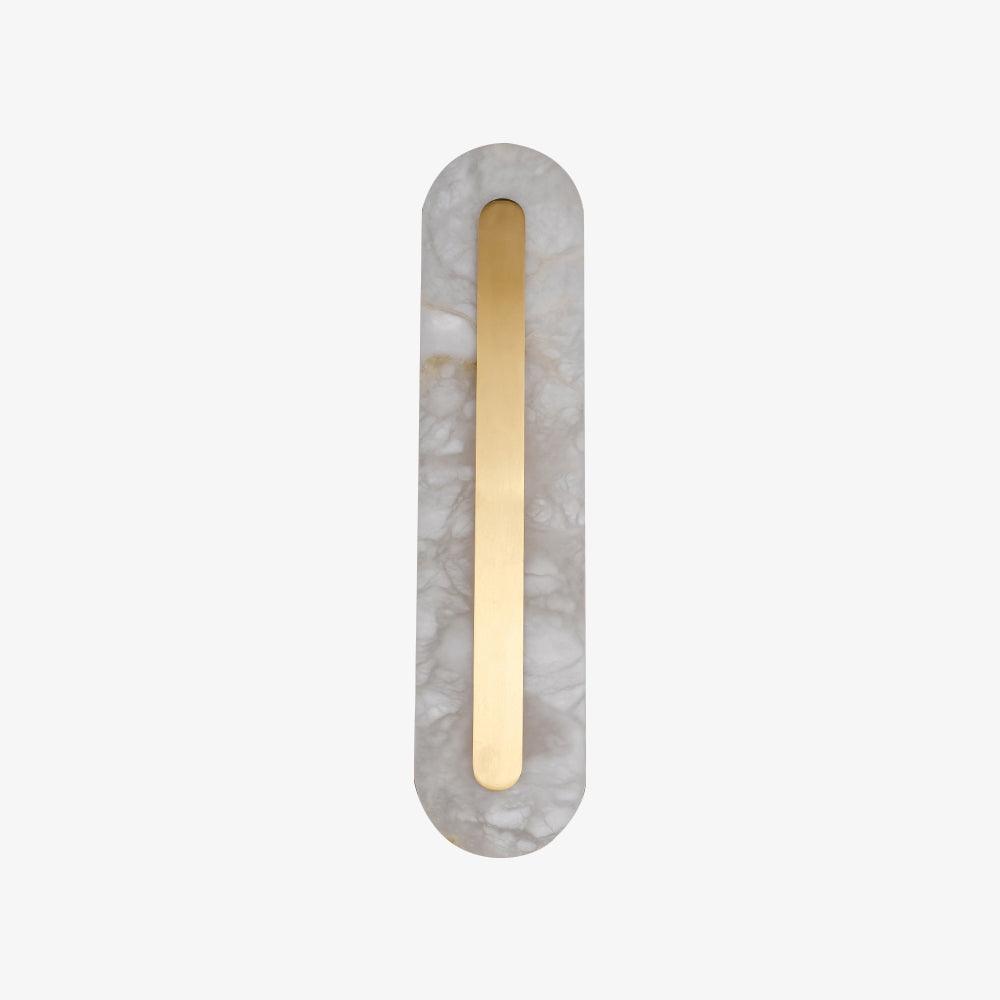 Alabaster Rund Vägglampa