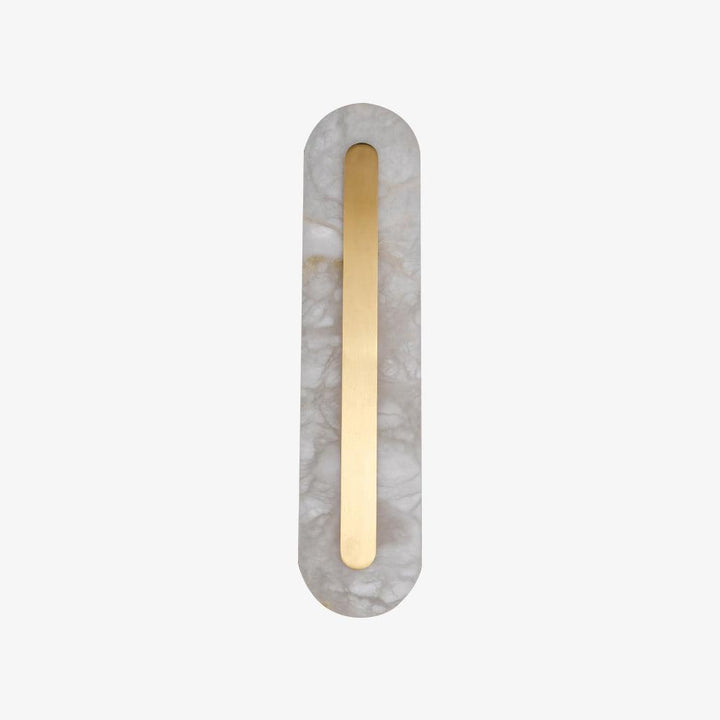 Alabaster Rund Vägglampa