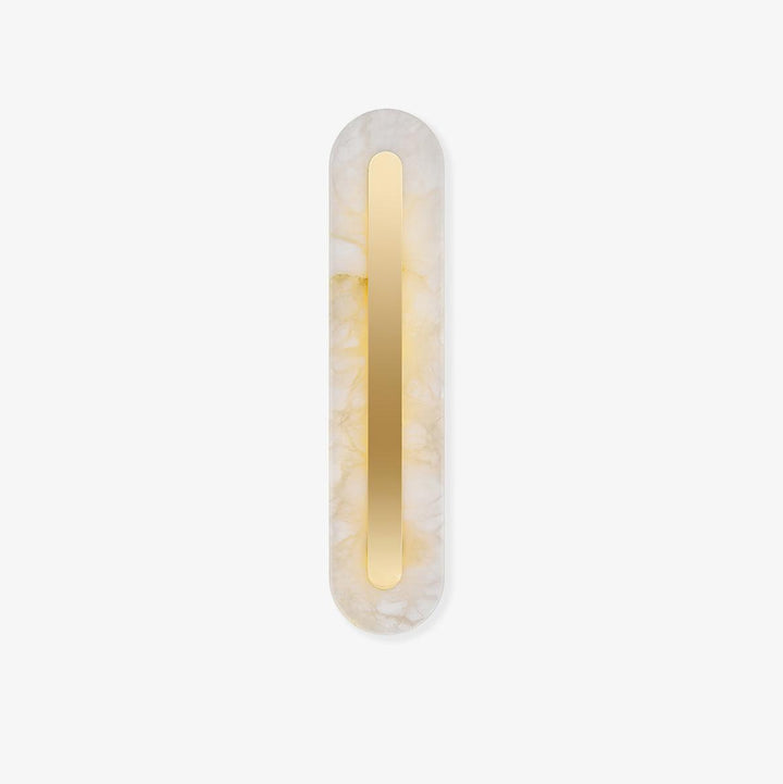 Alabaster Rund Vägglampa