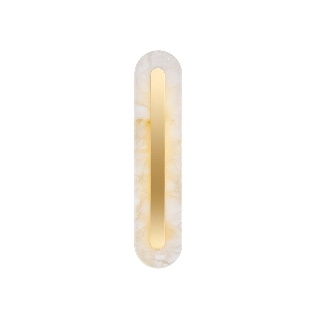 Alabaster Rund Vägglampa