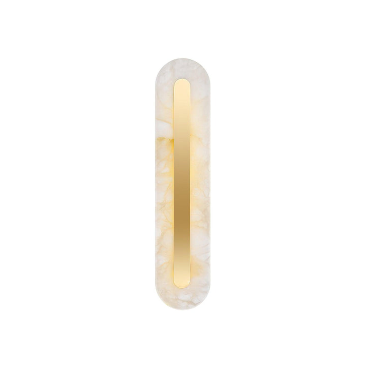 Alabaster Rund Vägglampa