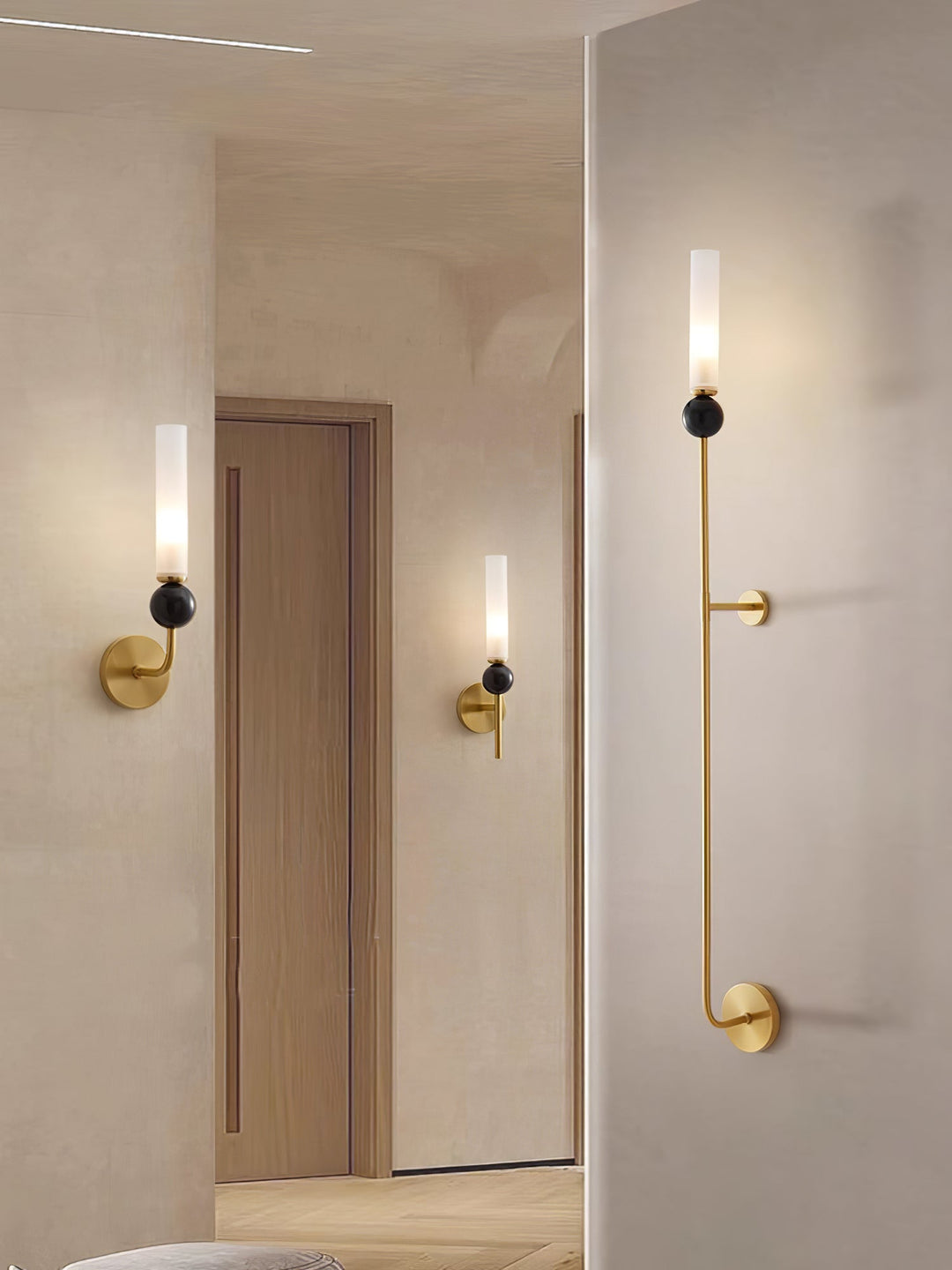 Marmor Vertikal Vägglampa
