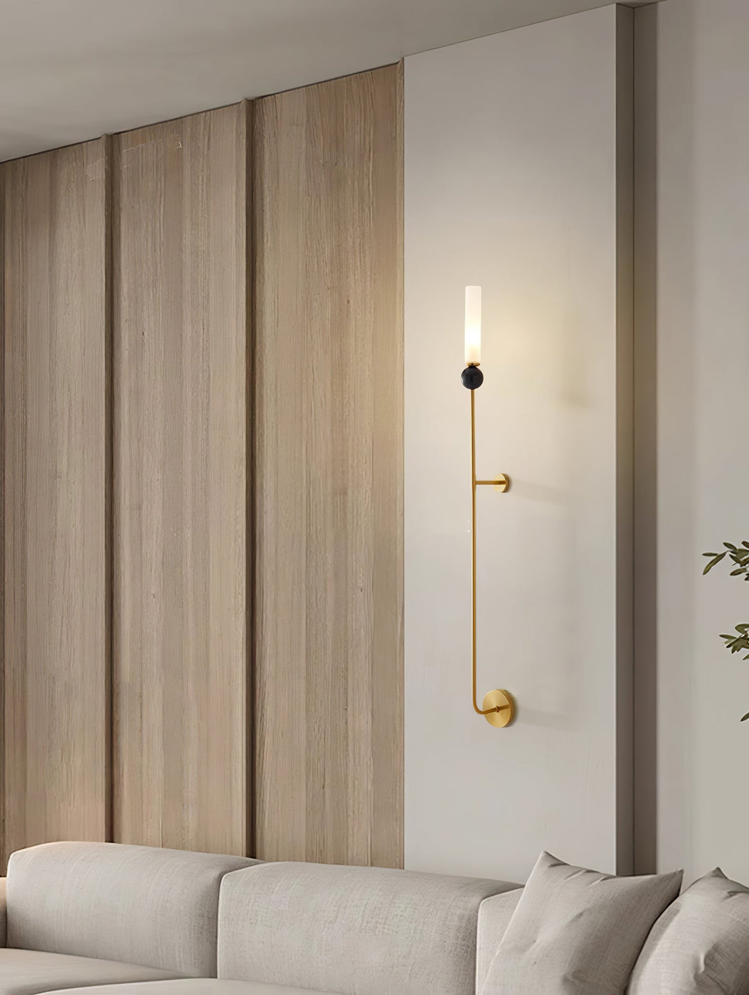 Marmor Vertikal Vägglampa