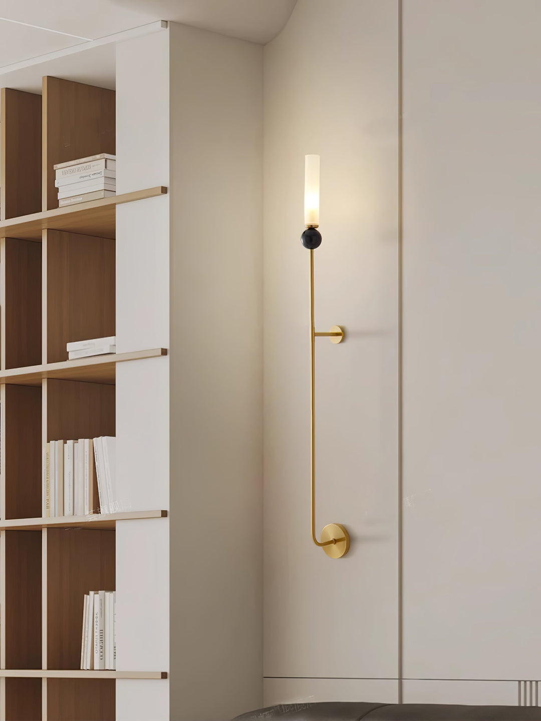 Marmor Vertikal Vägglampa