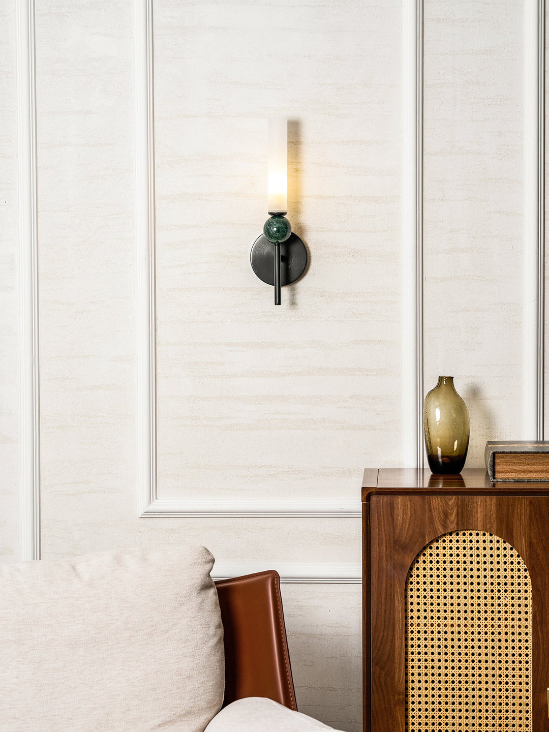 Marmor Vertikal Vägglampa