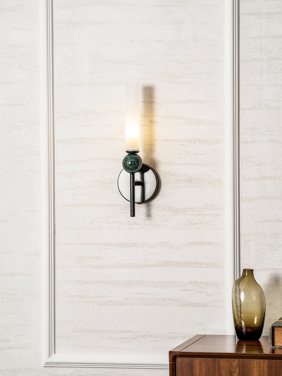 Marmor Vertikal Vägglampa