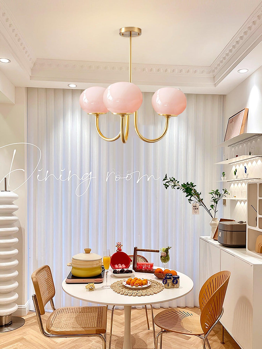 Marshmallow Kandelaber