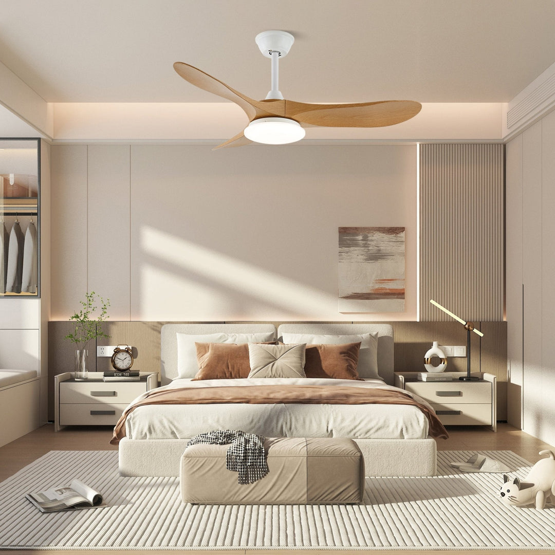 Virelo 42"/52" Takfläkt med Lampa