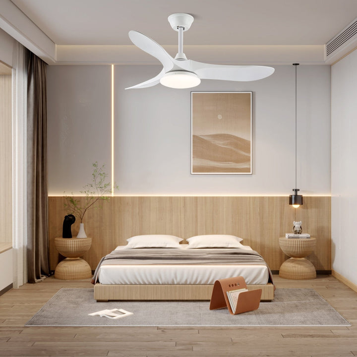 Virelo 42"/52" Takfläkt med Lampa