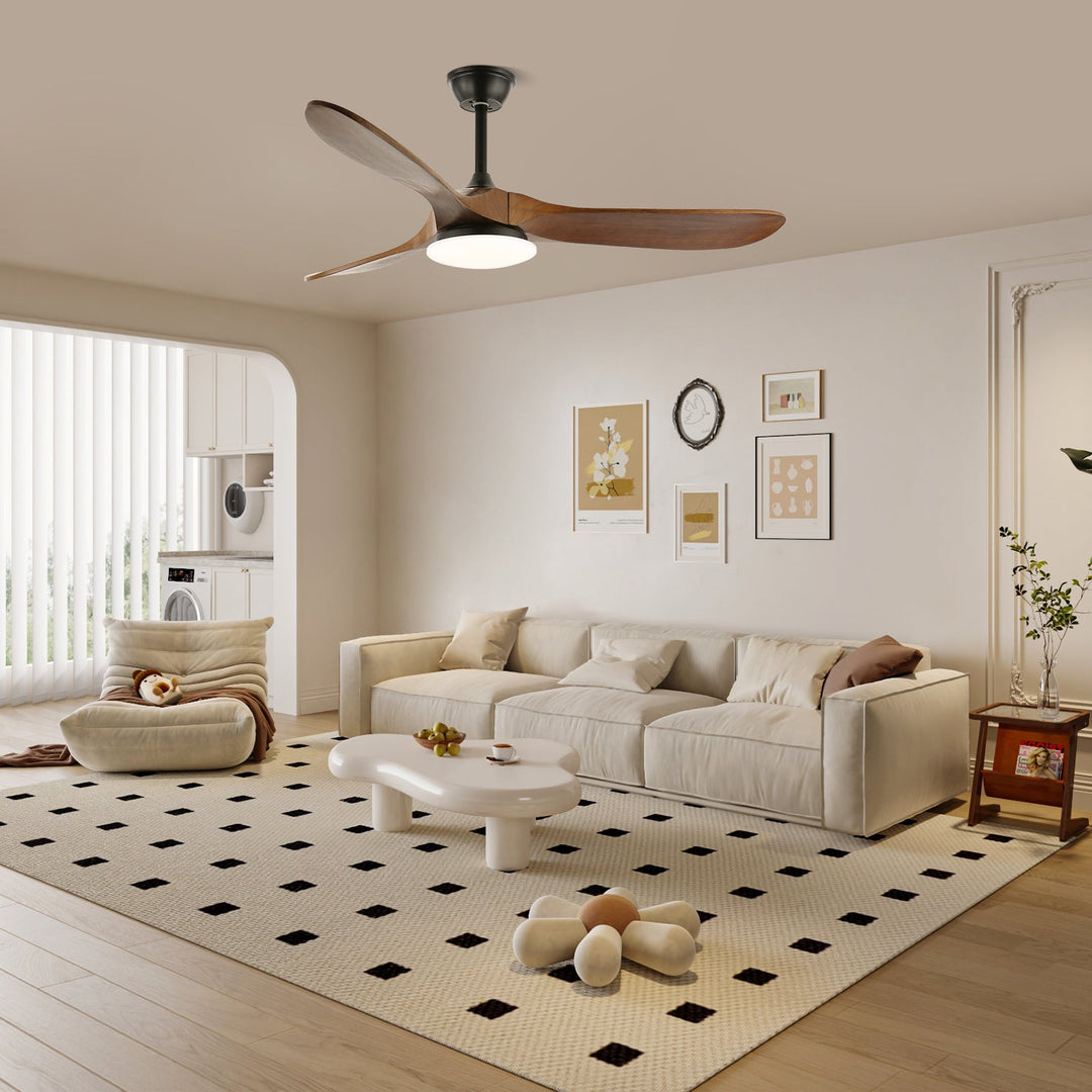 Virelo 42"/52" Takfläkt med Lampa