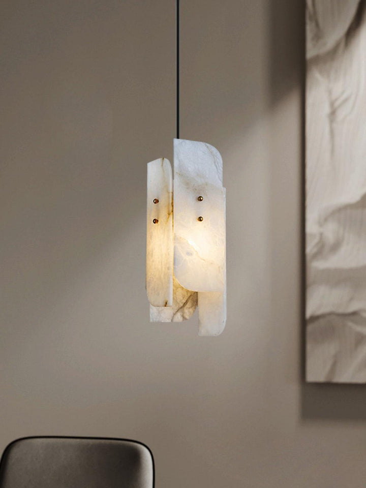 Megalith Mini Alabaster Pendellampa