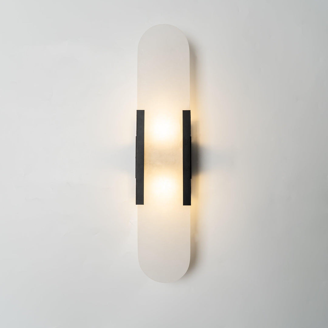 Avlång Alabaster Vägglampa
