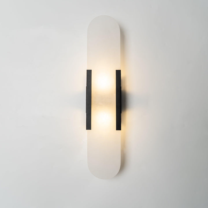 Avlång Alabaster Vägglampa