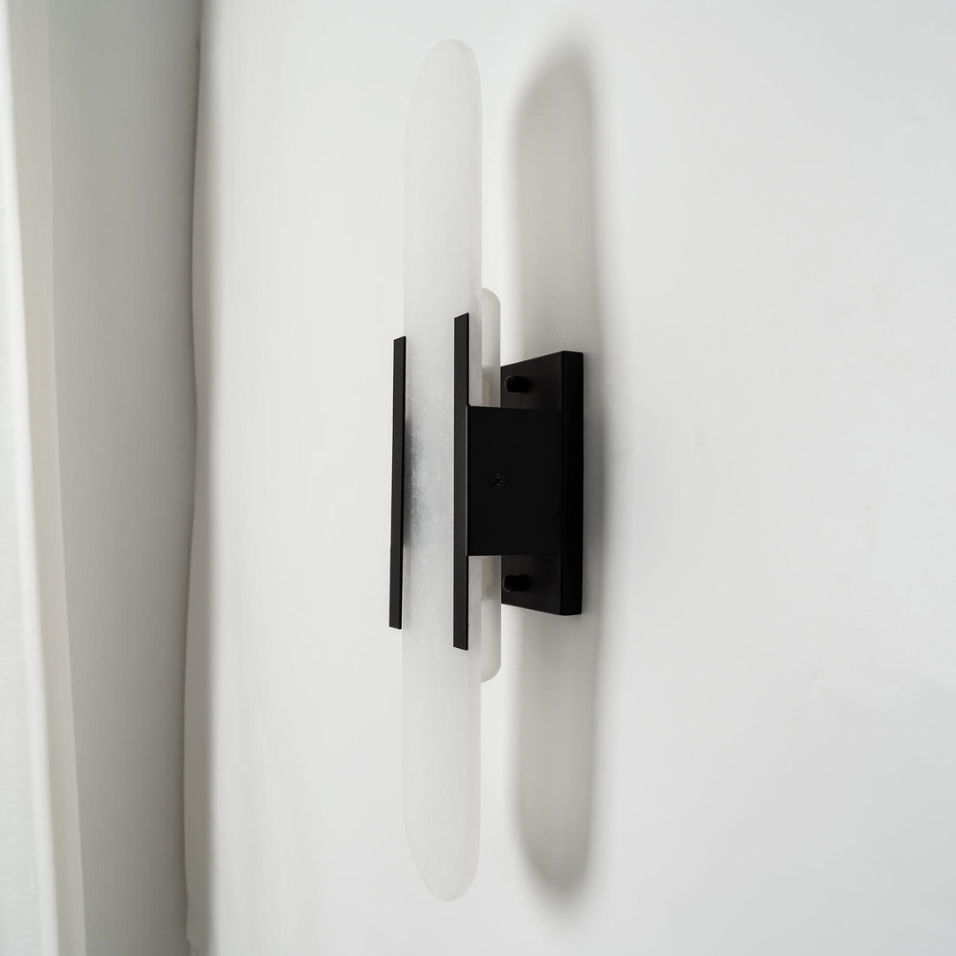 Avlång Alabaster Vägglampa