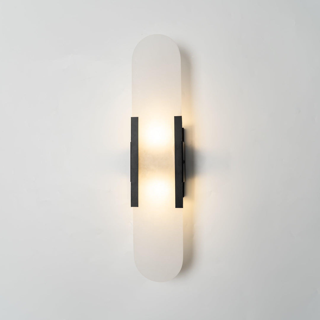 Avlång Alabaster Vägglampa