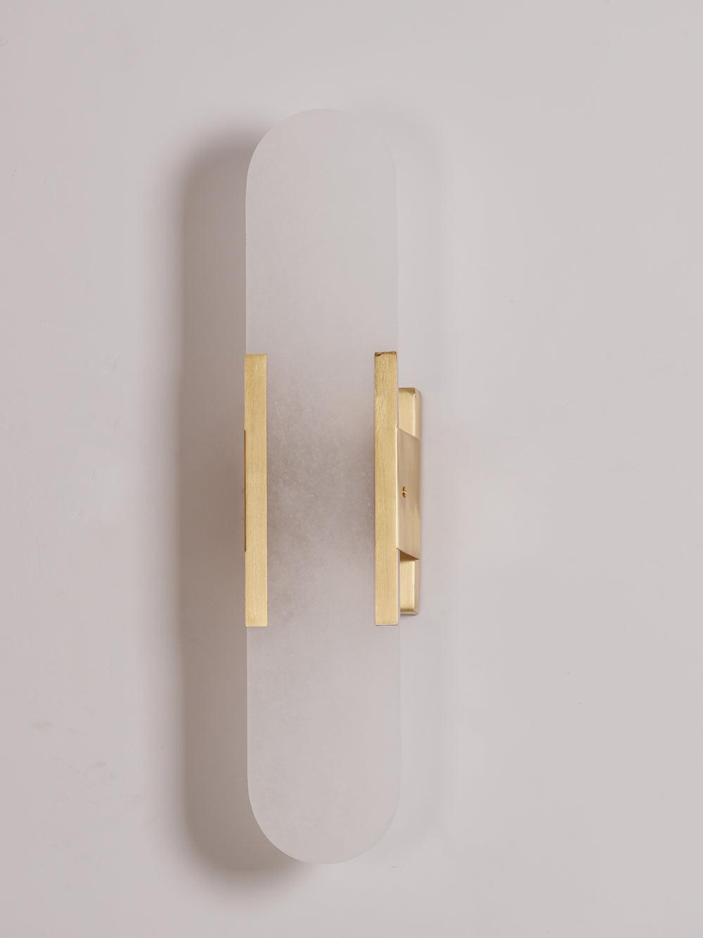 Avlång Alabaster Vägglampa