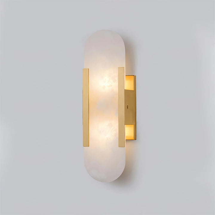 Avlång Alabaster Vägglampa