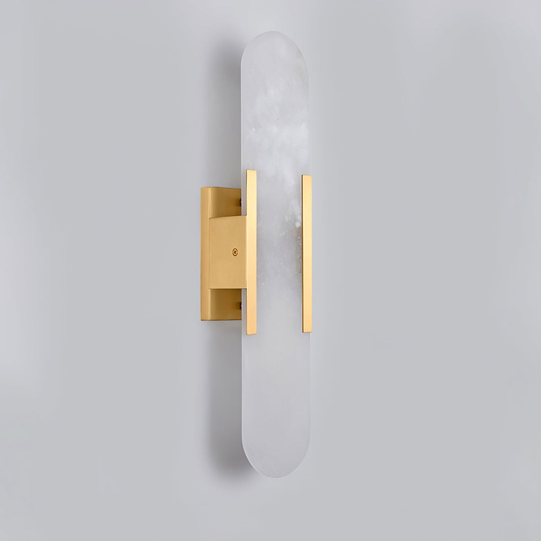 Avlång Alabaster Vägglampa