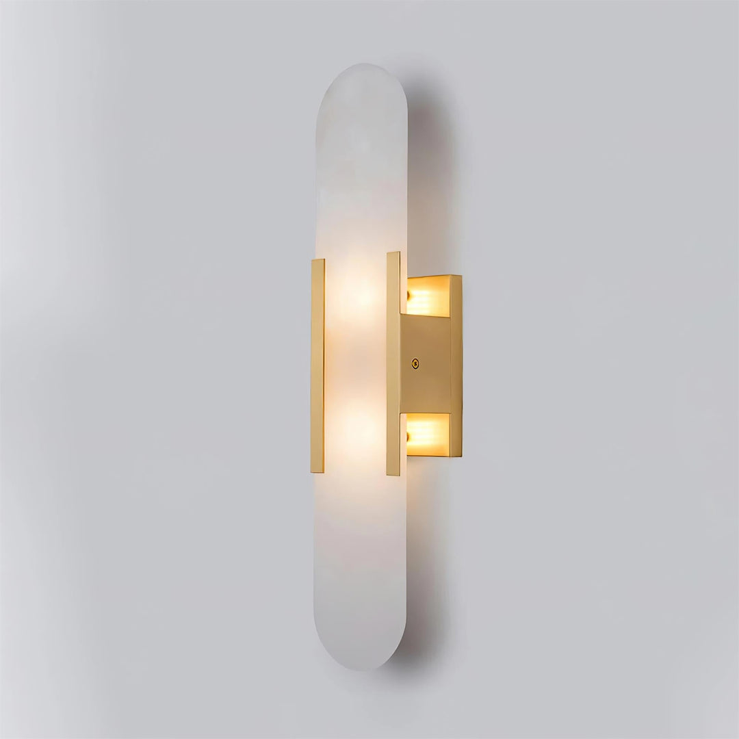 Avlång Alabaster Vägglampa