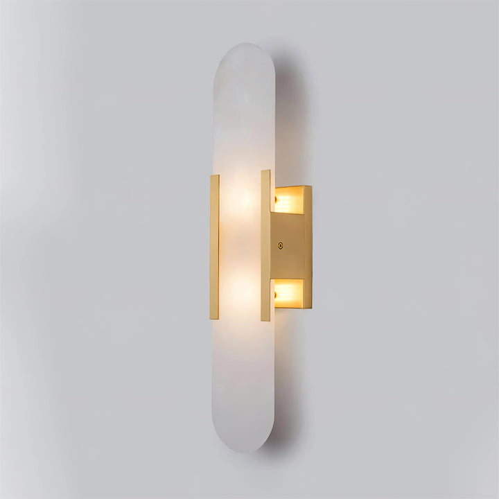 Avlång Alabaster Vägglampa
