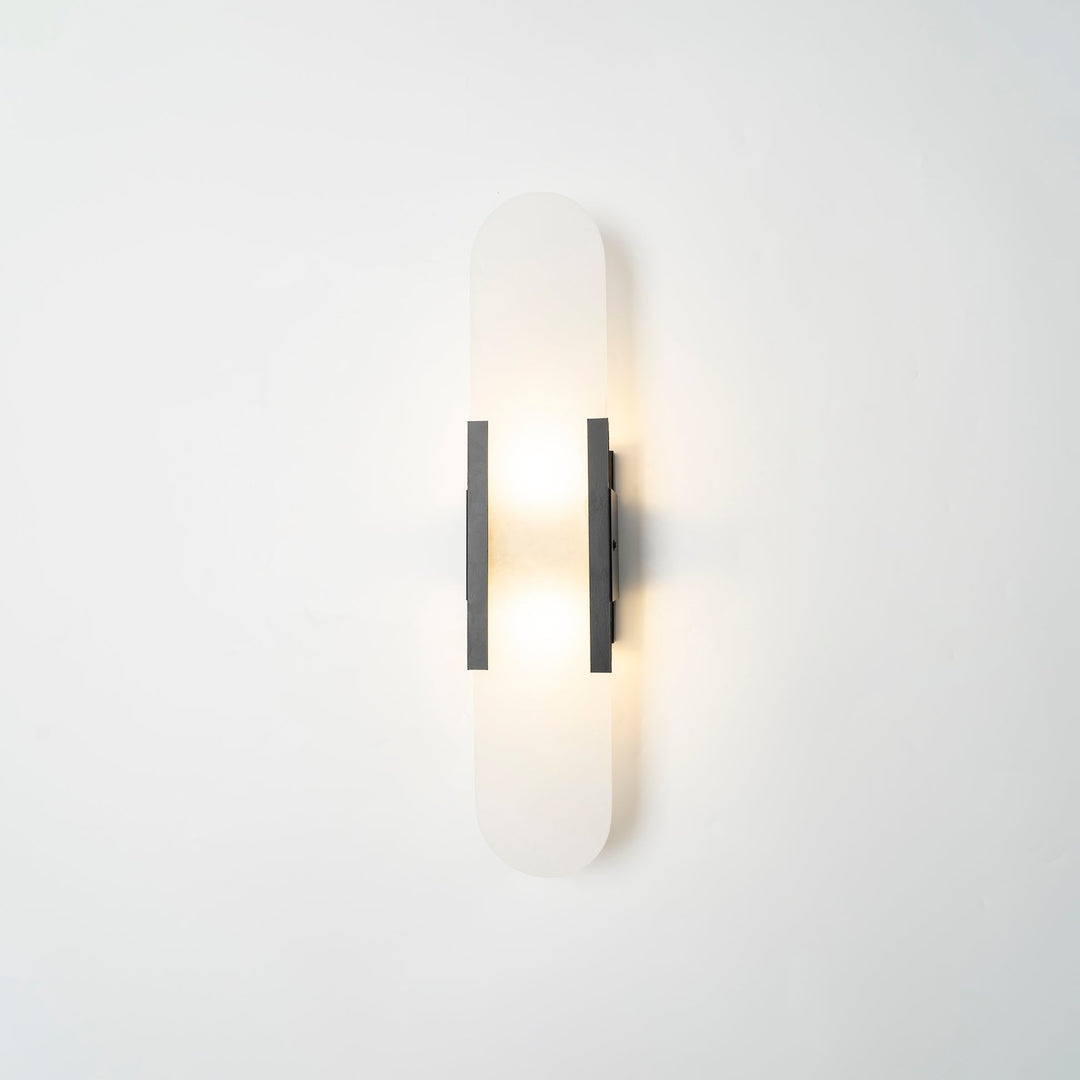 Avlång Alabaster Vägglampa