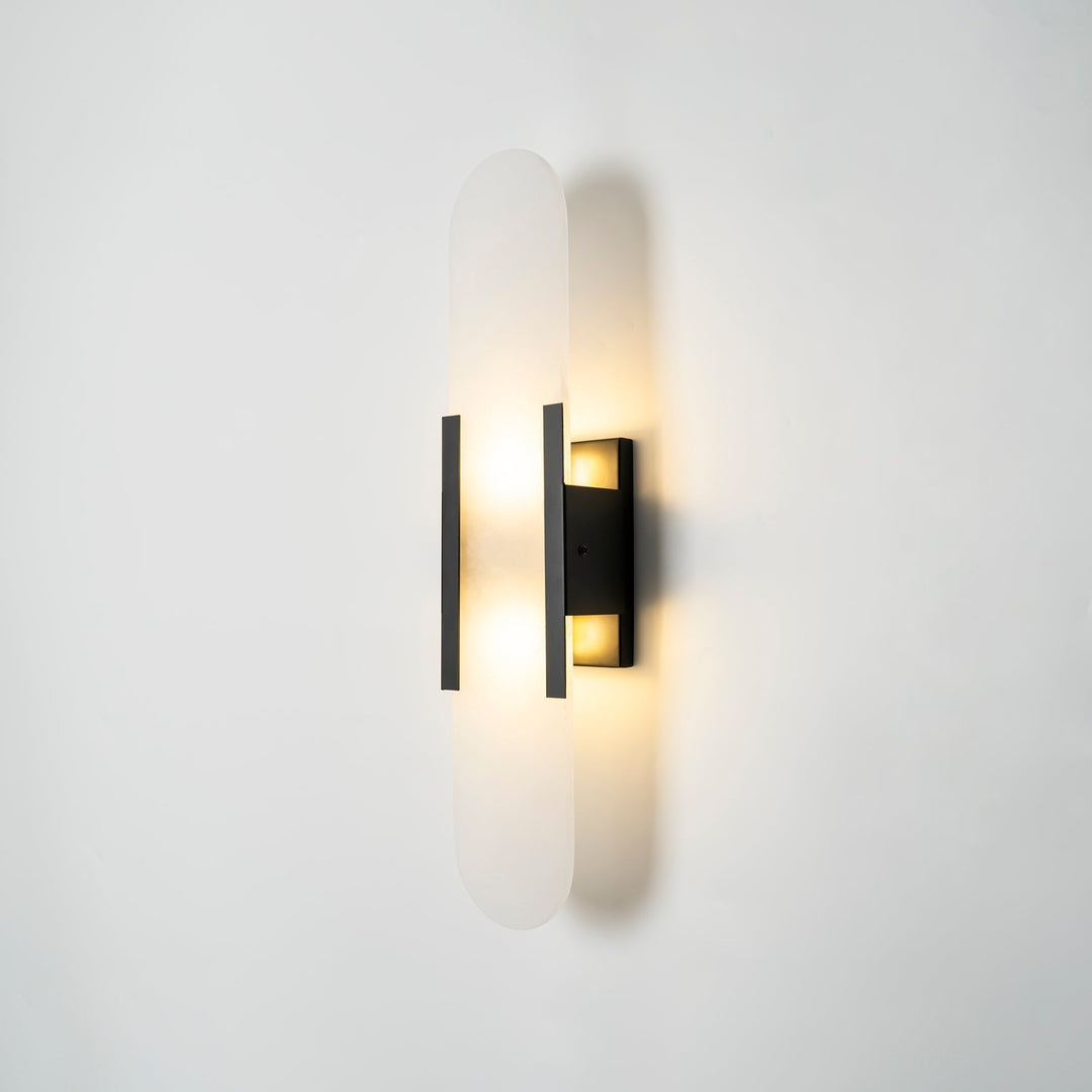 Avlång Alabaster Vägglampa