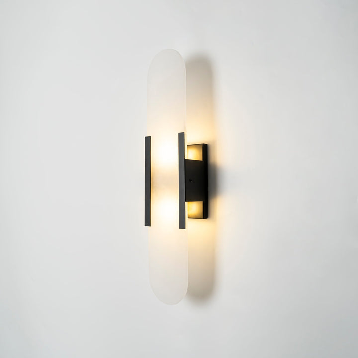 Avlång Alabaster Vägglampa