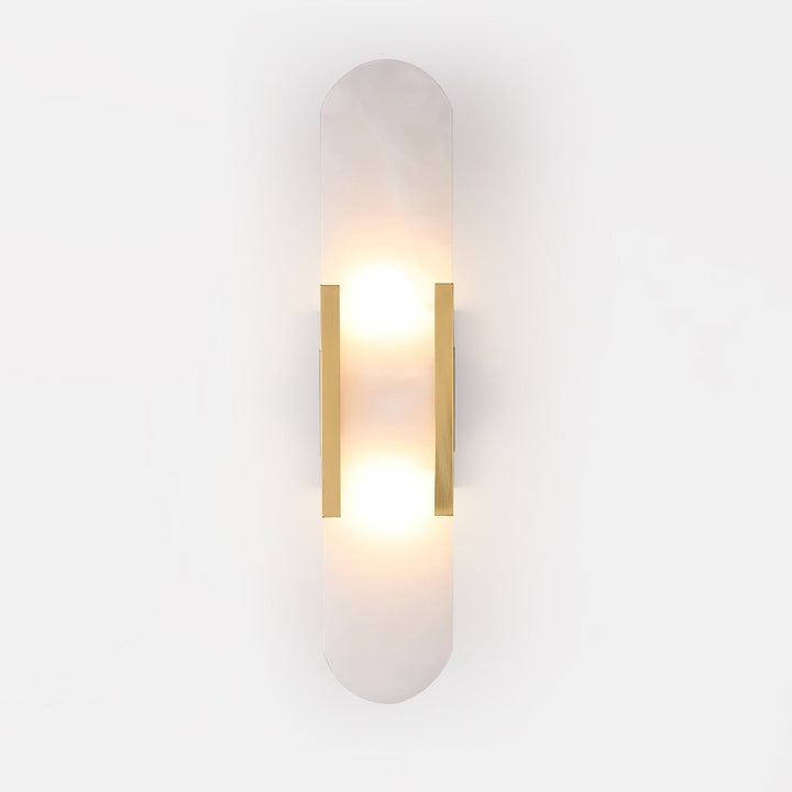 Avlång Alabaster Vägglampa
