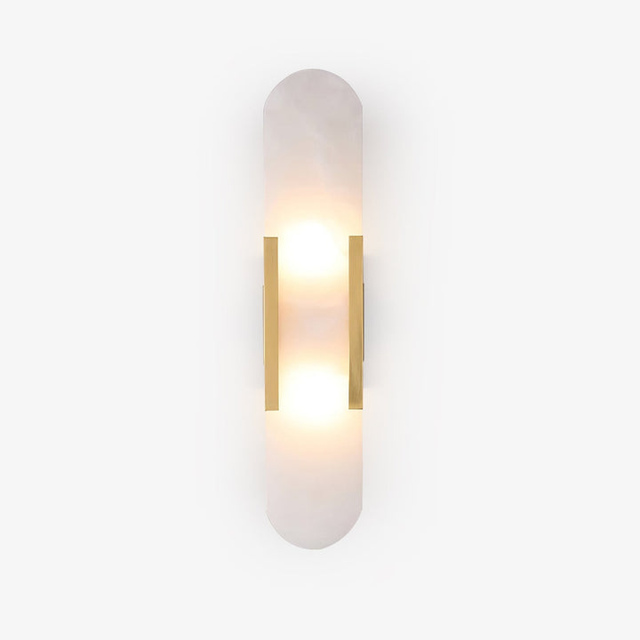 Avlång Alabaster Vägglampa