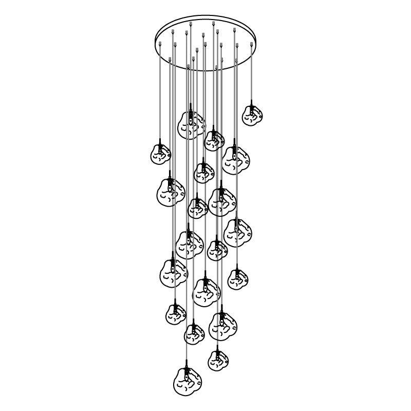 Multi Lava Rund Pendellampa