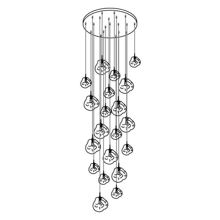 Multi Lava Rund Pendellampa