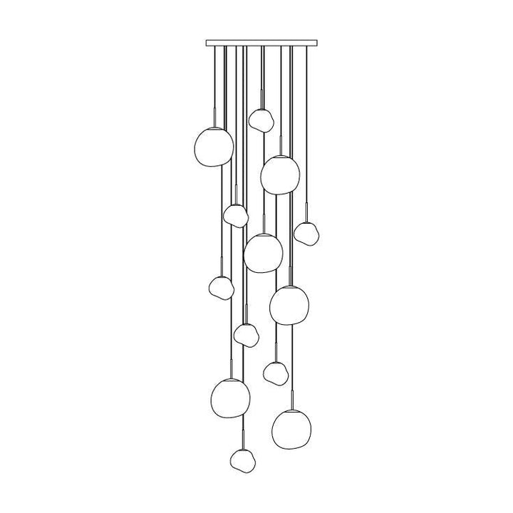 Multi Lava Rund Pendellampa