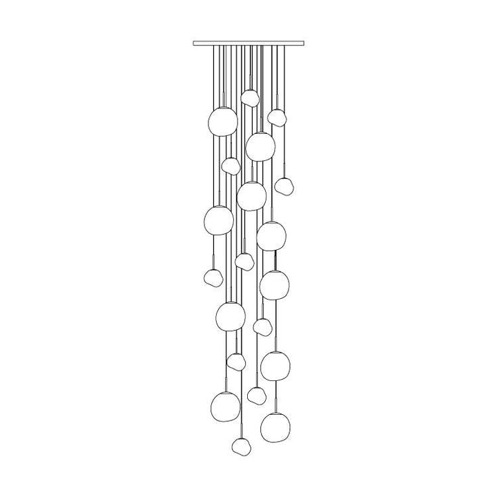Multi Lava Rund Pendellampa