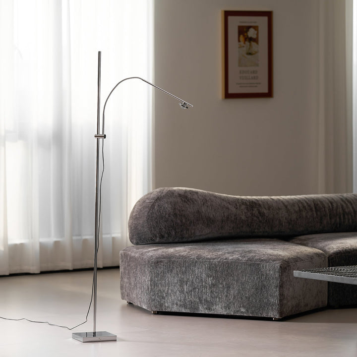 Metallkropp Elegant Golvlampa