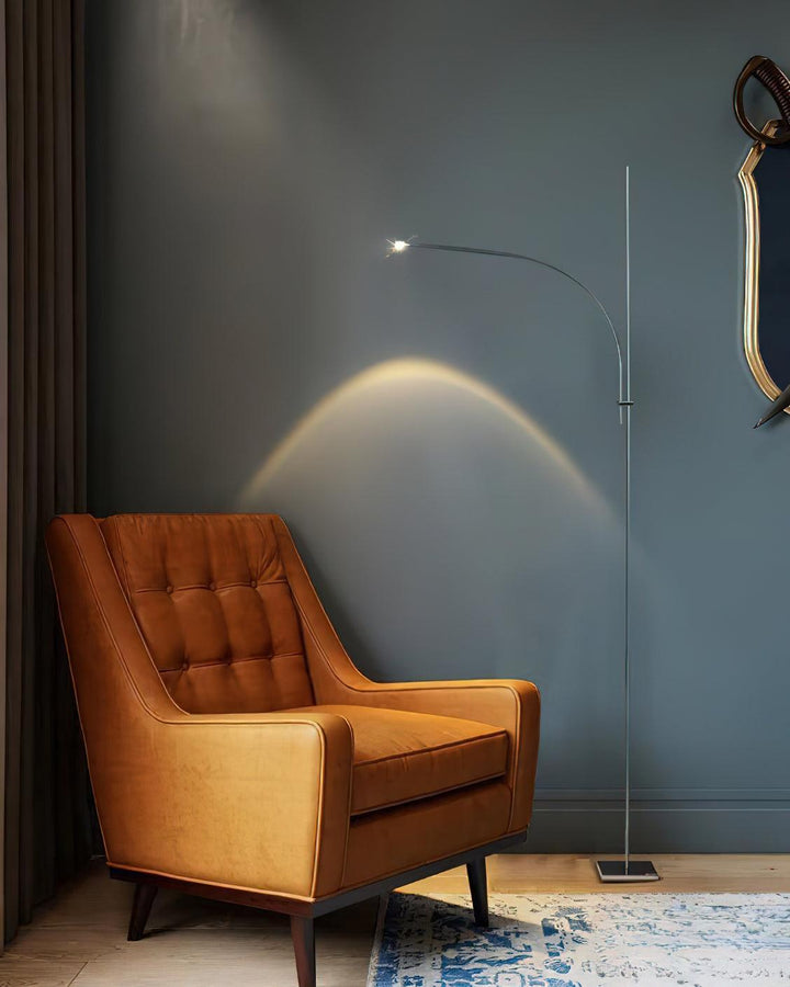Metallkropp Elegant Golvlampa