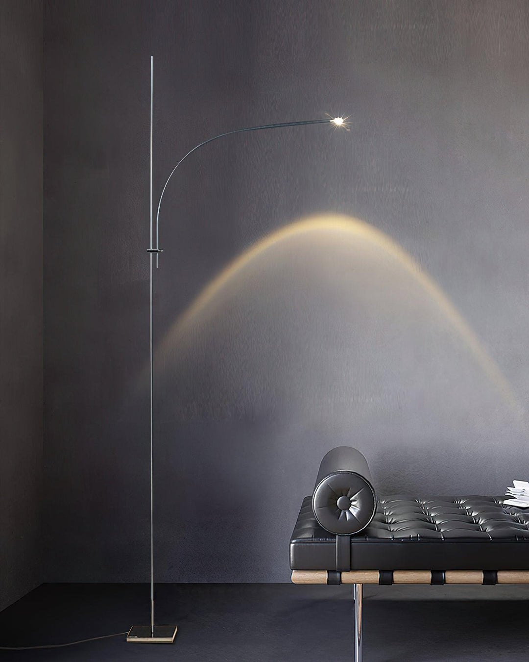 Metallkropp Elegant Golvlampa