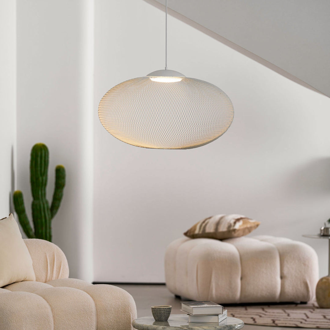 Metallic Meshwork Pendant Lamp