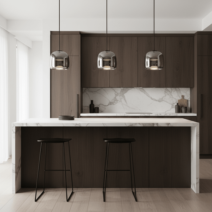 Metro Sphere Glas Pendellampa