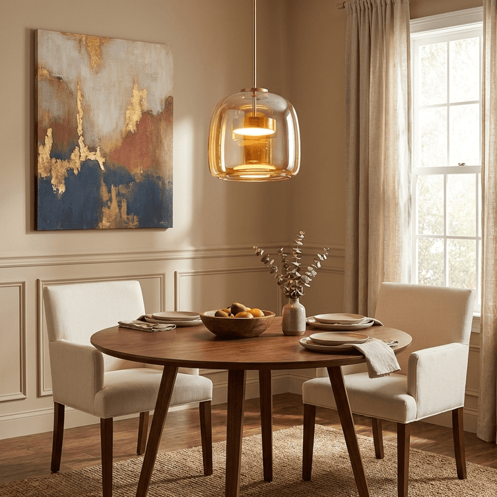Metro Sphere Glas Pendellampa