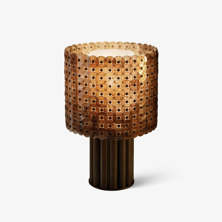Mica Disc Lattice Bordslampa