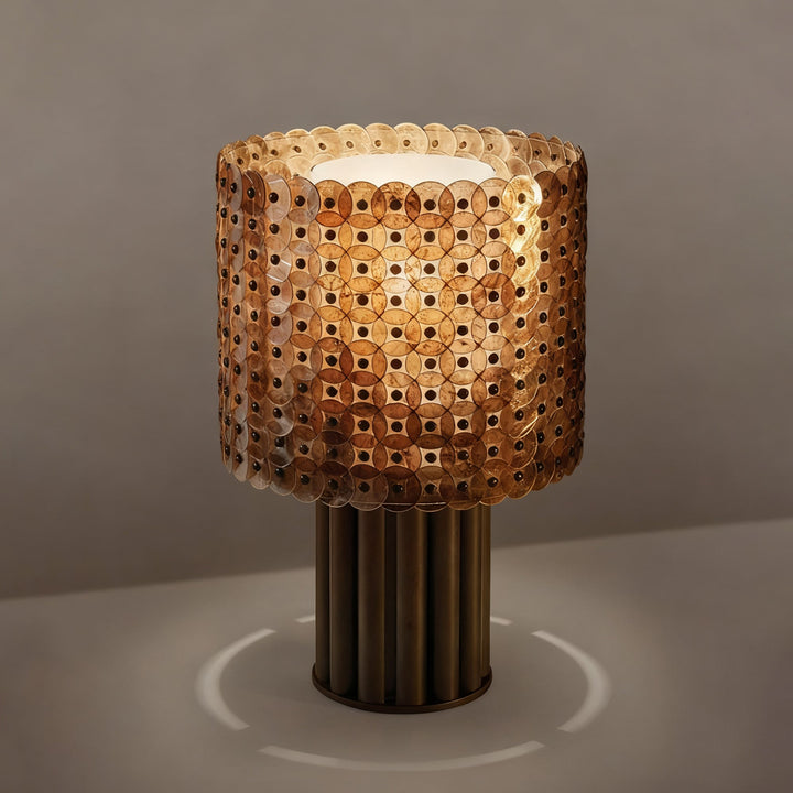Mica Disc Lattice Bordslampa