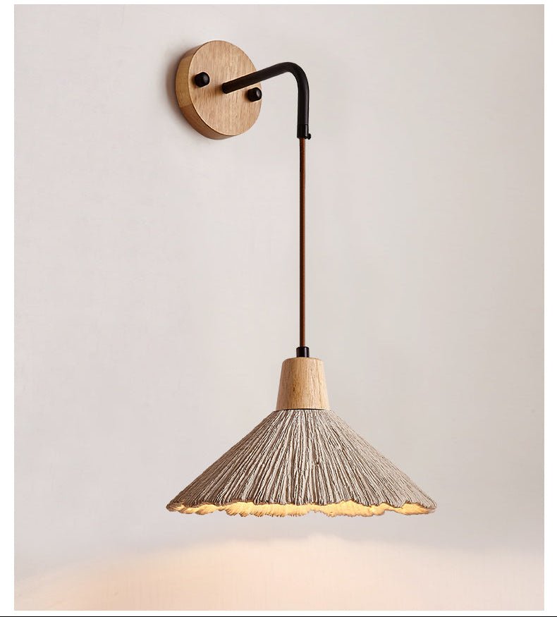 Microcement Vägglampa