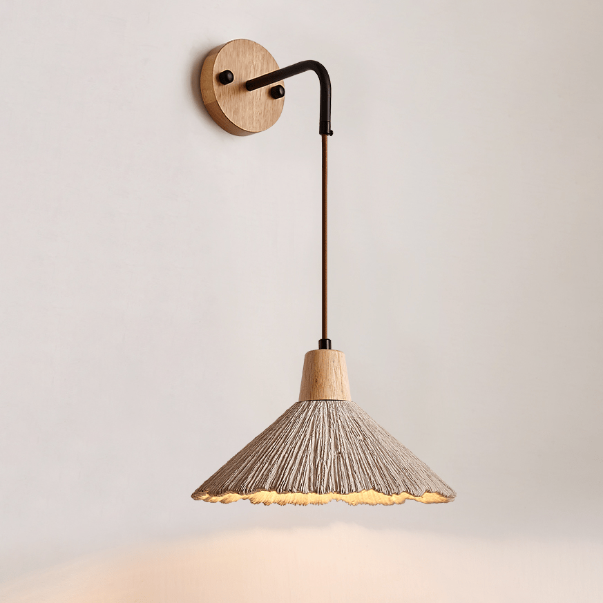 Microcement Vägglampa