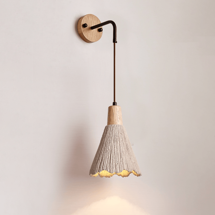 Microcement Vägglampa
