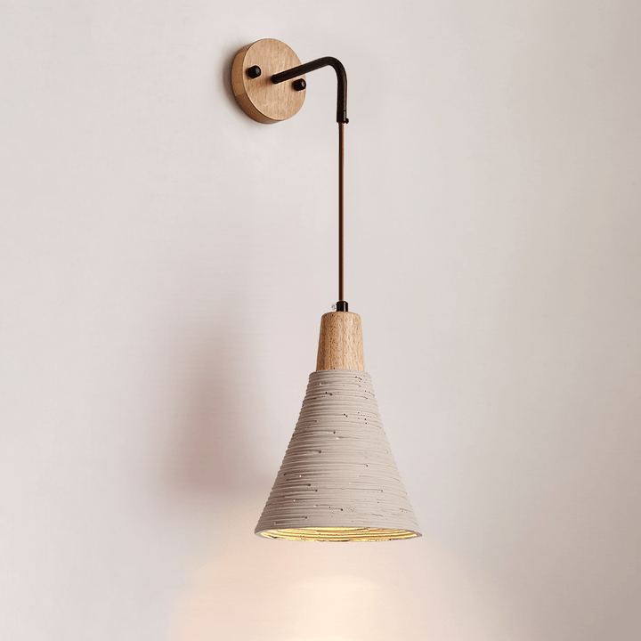 Microcement Vägglampa